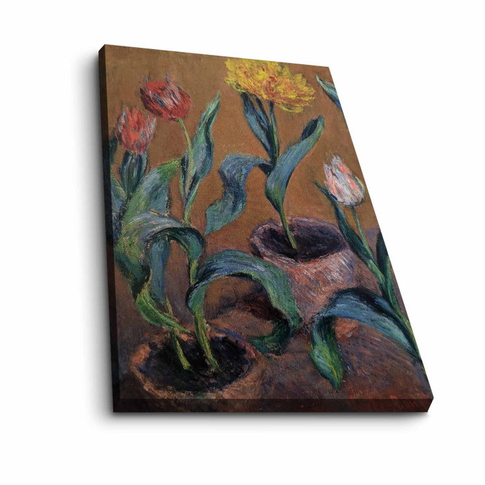 Wallity Pintura Decorativa en Lienzo Claude Monet 45x70 cm